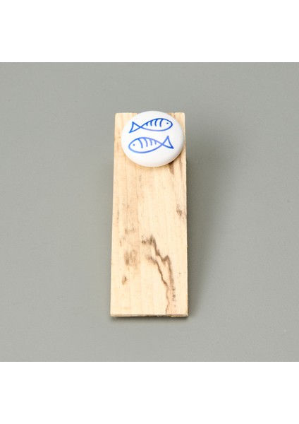 Balık Temalı Kapı Stoperi - Açık Kahverengi modelleri