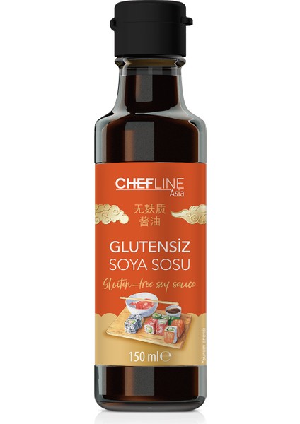 Glutensiz Soya Sosu Chefline Asia 150 ml