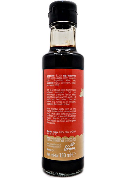 Glutensiz Soya Sosu Chefline Asia 150 ml modelleri