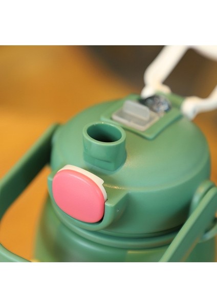 Puni 800 Ml. Çocuk Suluklar Mataralar Yalıtım Bardağı Paslanmaz Çelik Taşınabilir Saman Su Şişesi (Yurt Dışından) indirimleri