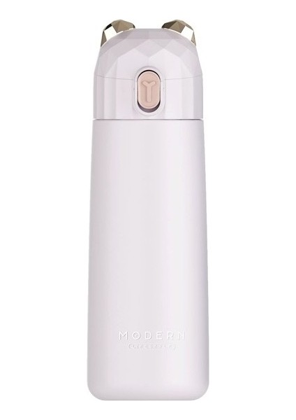 Modern Ayı Termos Bardak Sevimli Su Bardağı Açılır Kapaklı Içme Bardağı (Yurt Dışından)