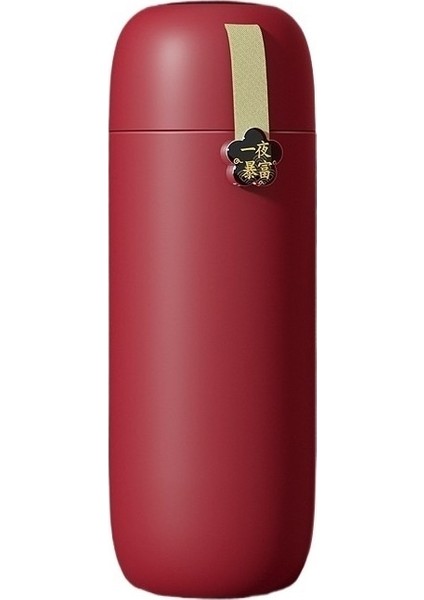 Paslanmaz Çelik Termos Bardak Kadın Taşınabilir Su Isıtıcısı Büyük Kapasiteli Su Bardağı (Yurt Dışından)