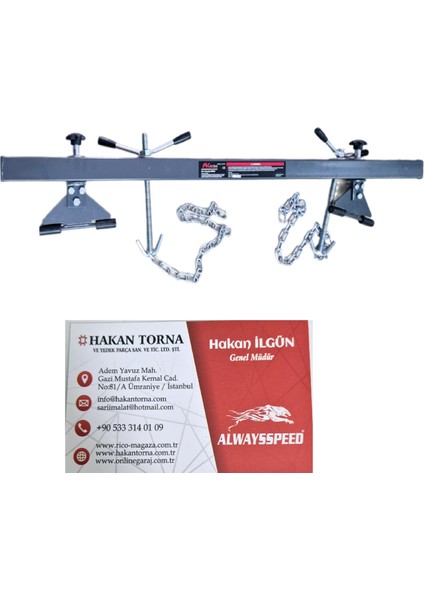 Motor Askı Aparatı 500 kg Çift Zincirli