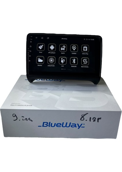 Audi Tt 2006-2014 Blueway 8-128 Tam Profesyonel Oem Multimedia fiyatları