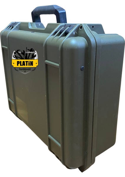 Takım TP-8000 Çantası Kırılmaz Su Geçirmez Haki Yeşil