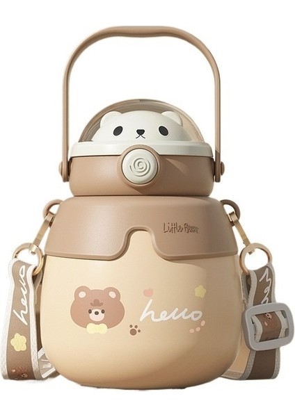 Paslanmaz Çelik Termos Bardak Öğrenci Pot Göbek Su Bardağı (Yurt Dışından)