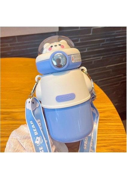 Havacılık Ayı Göbek Termos Bardak Kızlar Büyük Kapasiteli Su Bardağı (Yurt Dışından) fiyatları