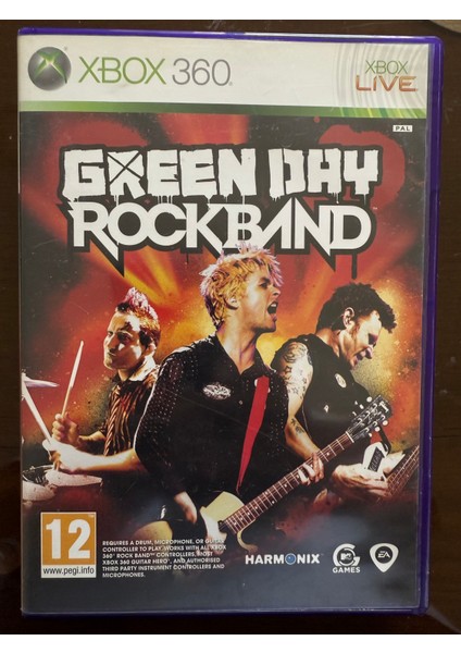 Xbox 360 Green Day Rockband Rock Band