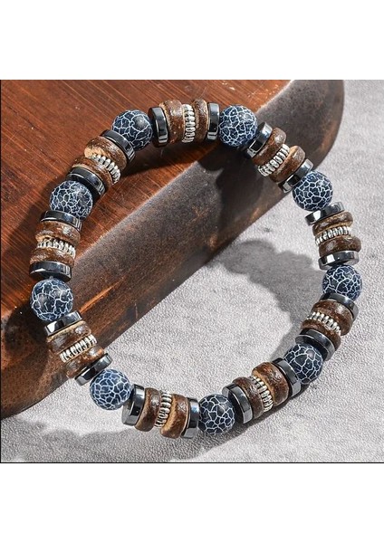 Akik ve Hematit Doğal Taş Bileklik fiyatları