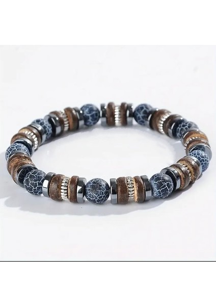 Akik ve Hematit Doğal Taş Bileklik fırsatları