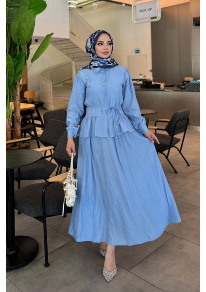 Fırfırlı Etek Gömlek Ikili Takım fiyatları