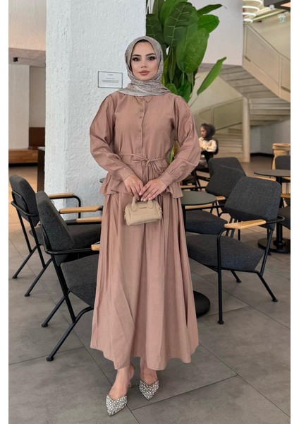 Fırfırlı Etek Gömlek Ikili Takım fiyatları