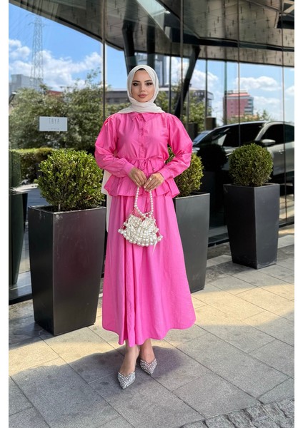 Fırfırlı Etek Gömlek Ikili Takım fiyatları