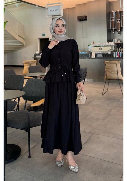 Fırfırlı Etek Gömlek Ikili Takım modelleri