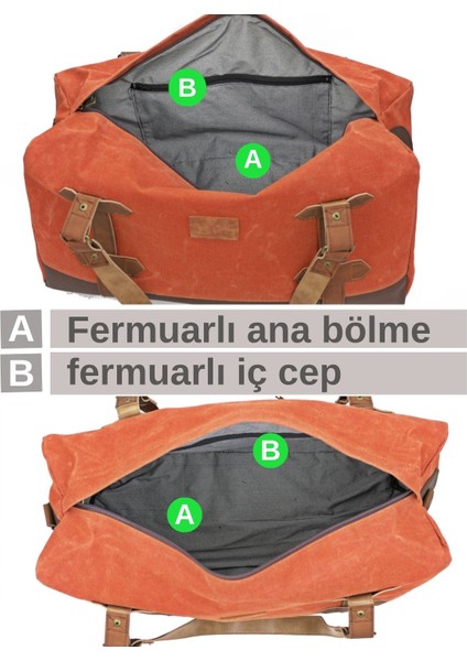 7104 Kiremit Seyahat, Spor Suya Dayanıklı Kanvas Çantası, Hafta Sonu Çantası El Çantası modelleri