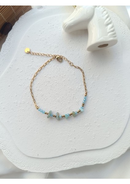 Mavi Boncuklu Halhal