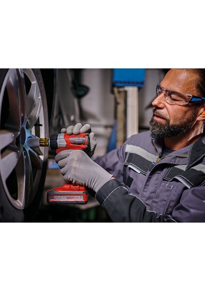 Akülü Oto Seti (4,0 Ah Akü ve Şarj Cihazı, Tp-Cw 18 Darbeli Somun Sıkma, Ce-Cc 18 Oto Hava Kompresörü, Ce-Cp 18/180 Polisaj / Zımpara Makinesi, 45/29 Çanta)