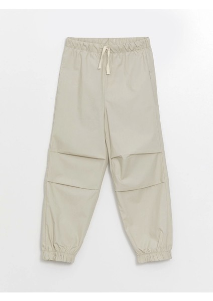 Lcw Kids Gri Rahat Kalıp Beli Lastikli Erkek Çocuk Jogger Pantolon