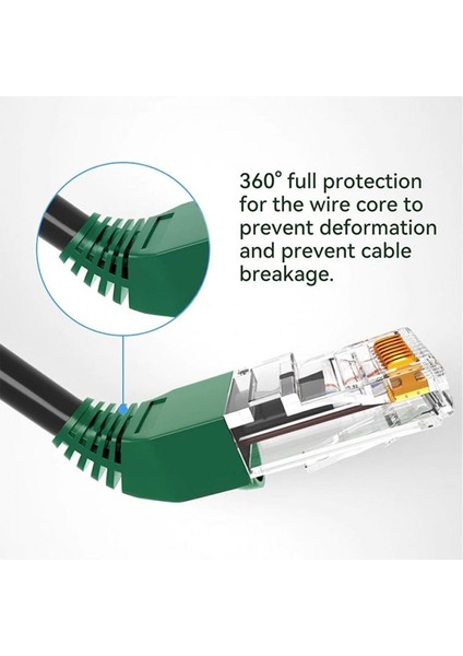 RJ45 Cover Plastik Koruyucu Kılıf Yeşil 100 Ad. fırsatları