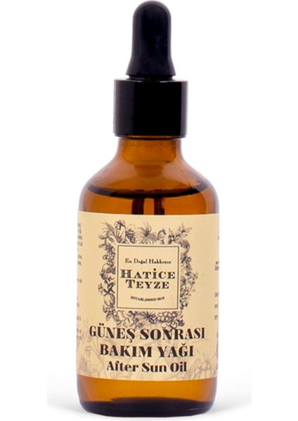 Güneş Sonrası Bakım Yağı - 50 ml