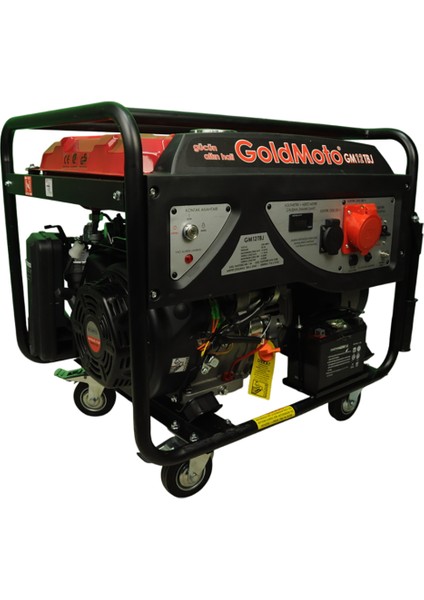 Nasototarım Goldmoto GM12TBJ Benzinli Jeneratör Trifaze 12KVA Marşlı