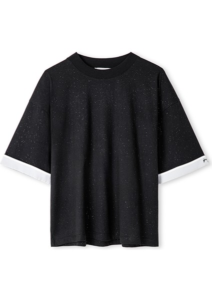 Nakışlı Colorblock Tişört IW6250070075001 indirimleri