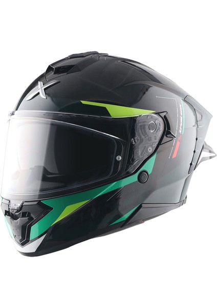Brutale Kryptıc Full Face Parlak Siyah Yeşil fırsatları