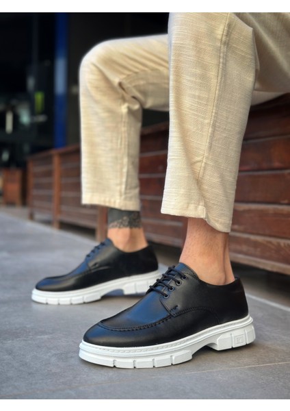 BA0237 Bağcıklı Rugan Klasik Yüksek Taban Cilt Siyah Casual Erkek Ayakkabı fiyatları