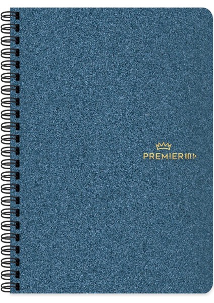 Keskin 17X24 Sert Kapak Ayraçlı Spiralli Premier Ofc4 Defter - Mavi