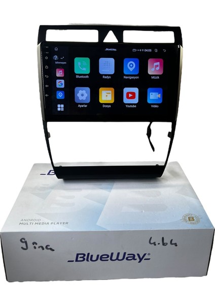 Audi A6 1997-2003 Blueway 4-64 Profesyonel Oem Multimedia