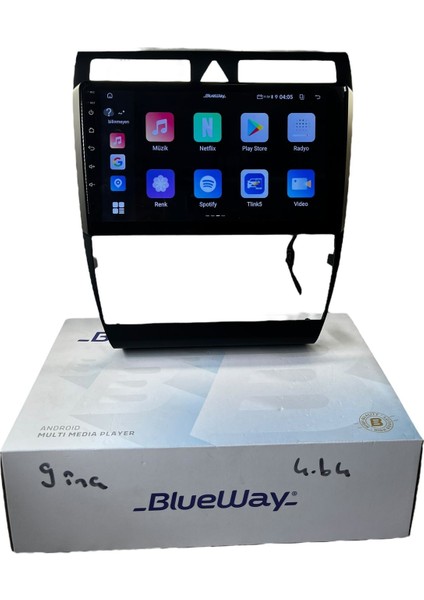 Audi A6 1997-2003 Blueway 4-64 Profesyonel Oem Multimedia fiyatları