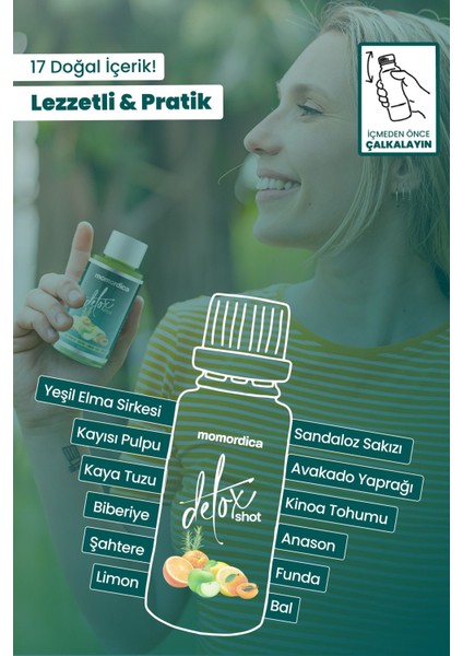 Detox Mix Shot - 10 Adet modelleri