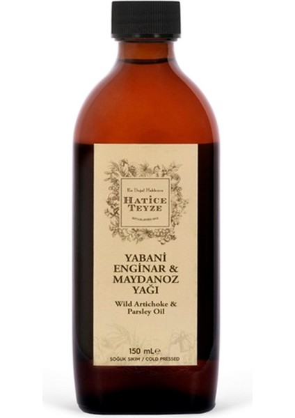Yabani Enginar & Maydanoz Yağı - 150 Ml.