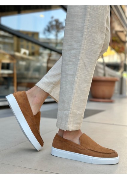 BA0241 Bağcıksız Yüksek Taban Taba Süet Erkek Ayakkabı fiyatları