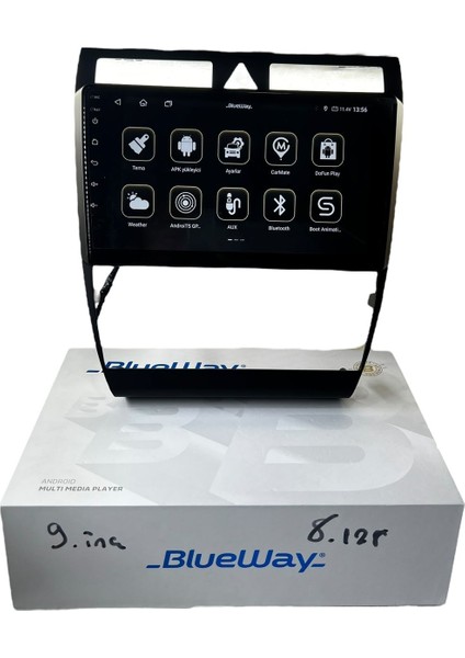 Audi A6 1997-2003 Blueway 8-128 Tam Profesyonel Oem Multimedia fiyatları