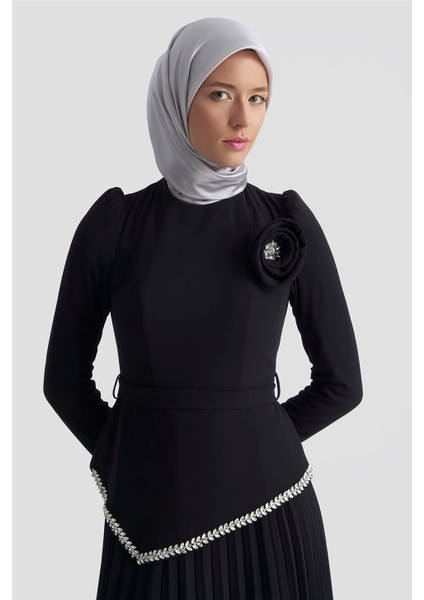 Abiye 25YD9187 Siyah