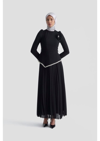 Abiye 25YD9187 Siyah fiyatları