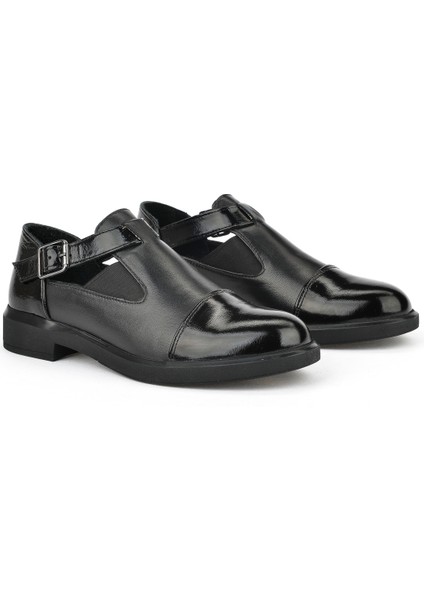 , Kadın Hakiki Deri Ayakkabı 1531050Z26103402K Siyah fiyatları
