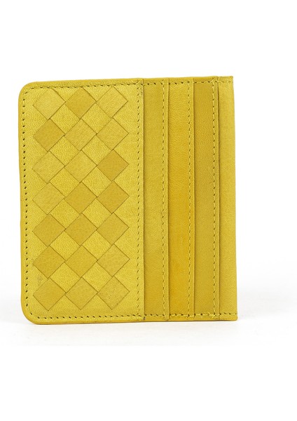 , Hakiki Deri Kartlık 1539852Z01 Sarı fırsatları