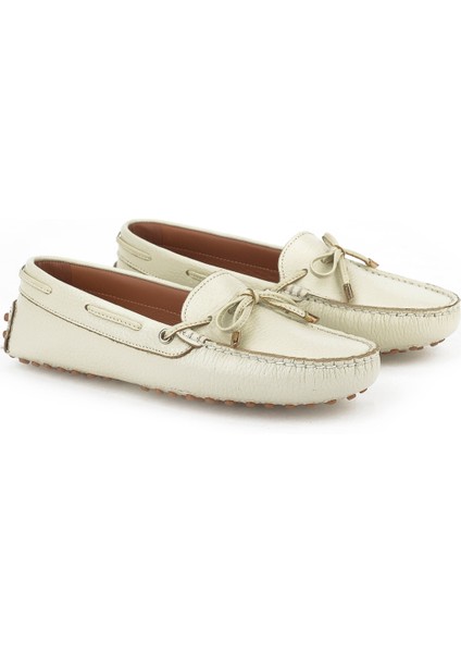 , Kadın Hakiki Deri Ayakkabı 1511030Z3612 Bej fiyatları