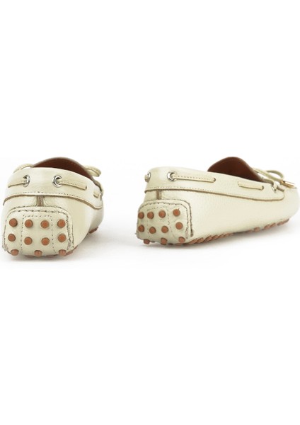 , Kadın Hakiki Deri Ayakkabı 1511030Z3612 Bej modelleri