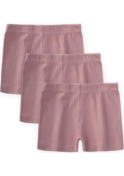 Basic Şort 2-9 Yaş Bakır