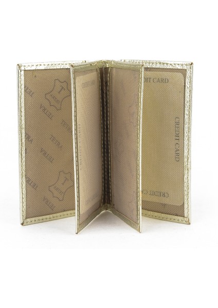 , Unisex Hakiki Deri Kartlık 1539852Z03 Altın fiyatları