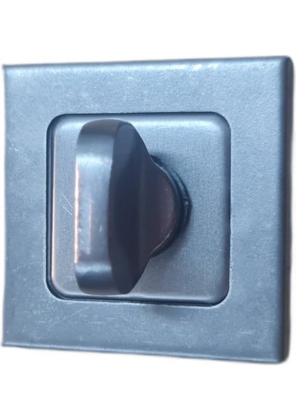 Piramit Rozetli Antrasit Wc Kolu / 2 Takım fırsatları