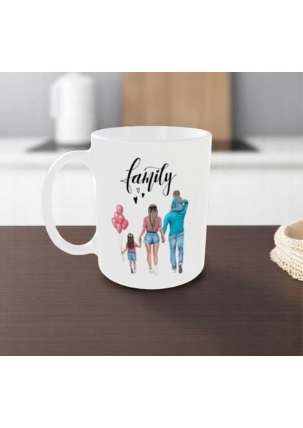 Anneler Günü Hediye Kupa Canım Annem Yazılı Kupa Bardak Anne Kız Beyaz Bardak