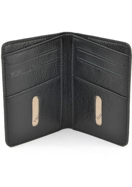 , Unisex Hakiki Deri Kartlık 1539852Z02 Siyah fiyatları