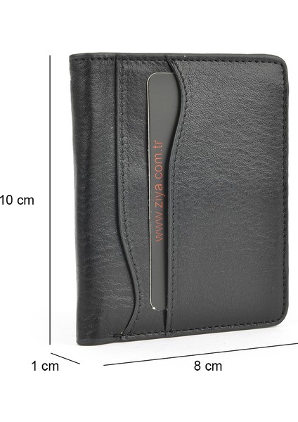, Unisex Hakiki Deri Kartlık 1539852Z02 Siyah modelleri