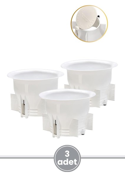 3 Adet Tek Kapaklı Sessiz Wc Kapağı, Tek Açılır Mekanizmalı Tuvalet Wc Matik 3’lü Set