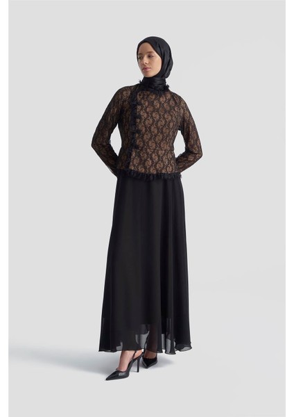 Abiye 25YD9193 Siyah