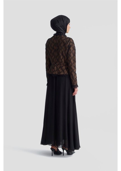 Abiye 25YD9193 Siyah fırsatları